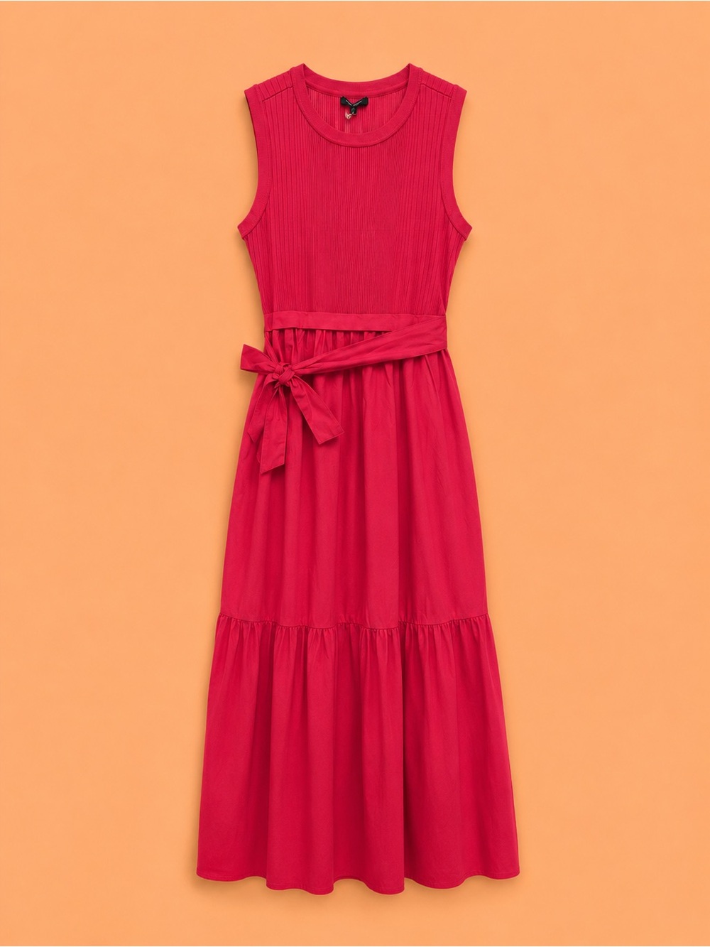 ISAAC MIZRAHI MAXI DRESS WITH TIE